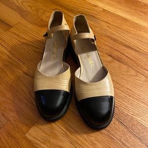 Chanel Mary Jane style shoes